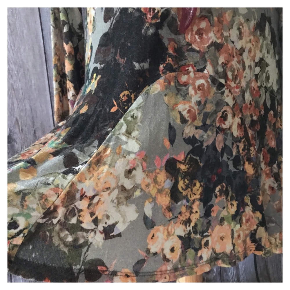 Uncle Frank On a Whim Floral Tunic/Dress - Picture 6 of 8